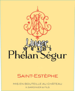 2019 Chateau Phelan Segur Saint Estephe