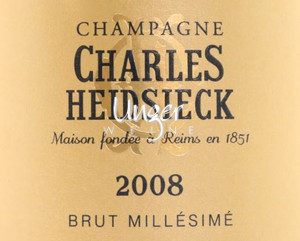 2008 Champagner Brut MILLESIME Heidsieck, Charles Champagne