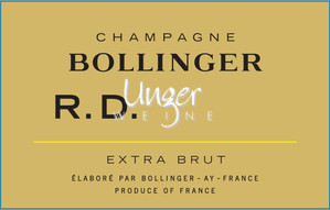 2008 Champagner Vintage R.D. Bollinger Champagne