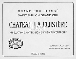 2001 Chateau La Clusiere Saint Emilion