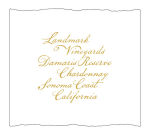 2019 Damaris Reserve Chardonnay Landmark Sonoma County