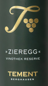 2019 Sauvignon blanc Zieregg Vinothek Reserve Tement, Manfred Südsteiermark