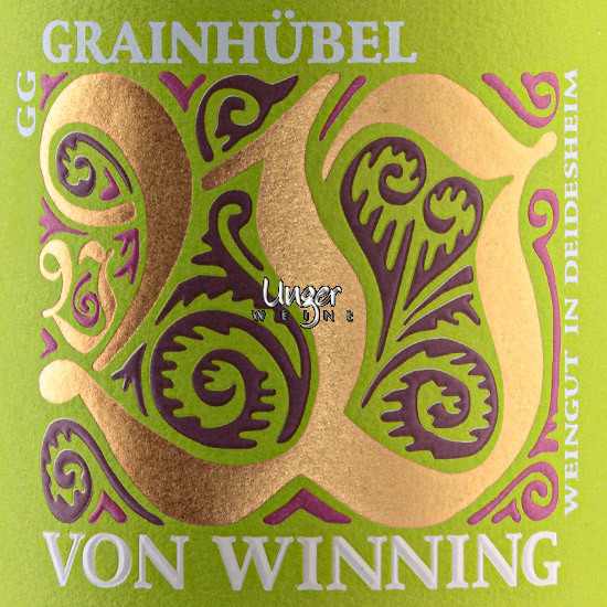 2021 Riesling Grainhübel GG Weingut von Winning Pfalz