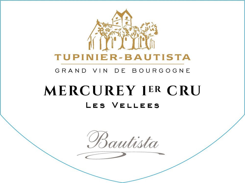 Domaine Tupinier-Bautista - Mercurey Les Vellees 1er Cru Rouge 2023