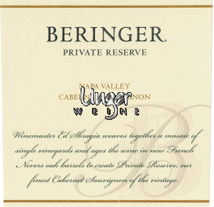 1985 Cabernet Sauvignon Private Reserve Beringer Napa Valley