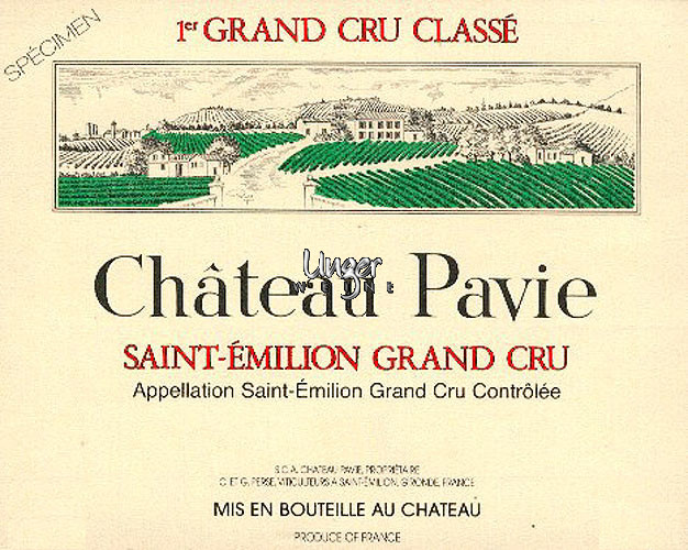 1990 Chateau Pavie Saint Emilion