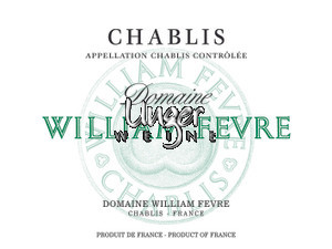 2019 Chablis Domaine Domaine William Fevre Chablis