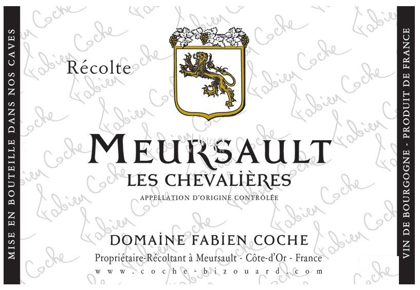 Domaine Fabien Coche - Meursault Les Chevalieres 2022