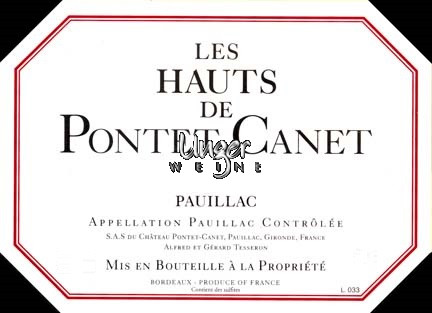 2011 Les Hauts de Pontet Chateau Pontet Canet Pauillac