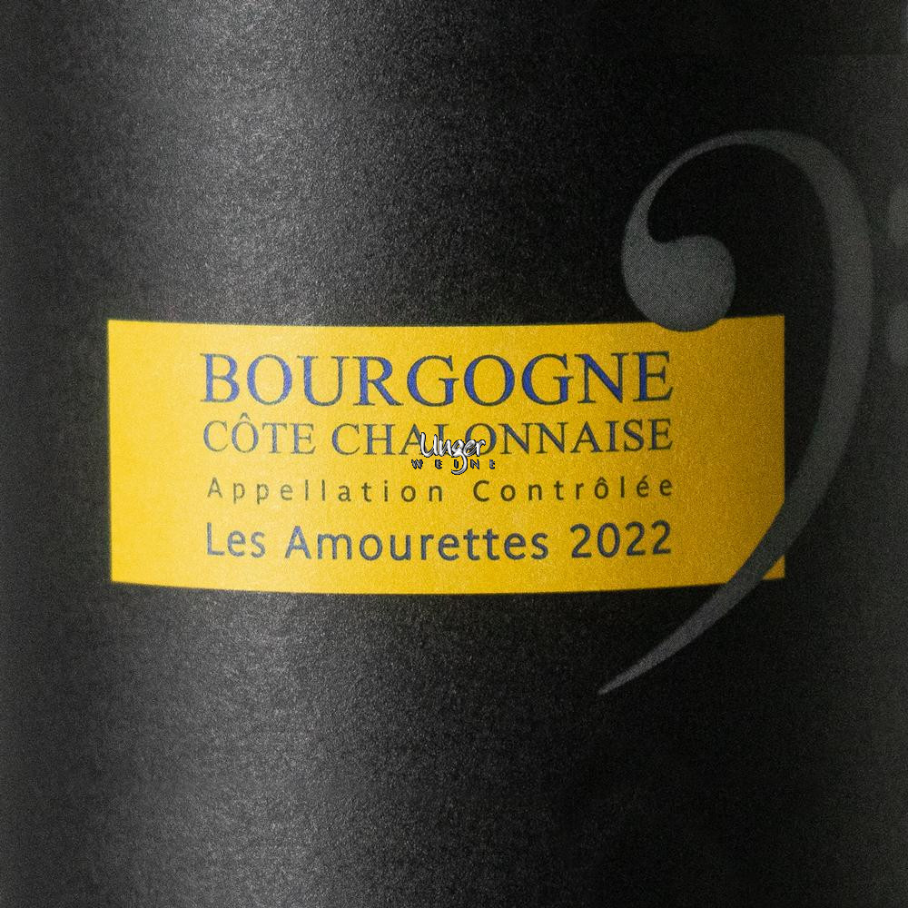 2022 Bourgogne Cote Chalonnaise Blanc Les Amourettes Domaine Les Champs De L`Abbaye Cote Chalonnaise