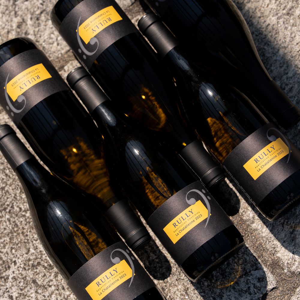 Domaine Les Champs De L`Abbaye - Rully Blanc Les Chatalienne 2023 6er Vorteilspaket