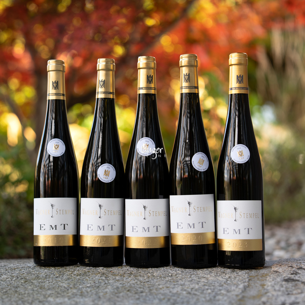 Weingut Wagner Stempel - Jahrgangsvertikale 2019-2023 - EMT Riesling - Versteigerungswein