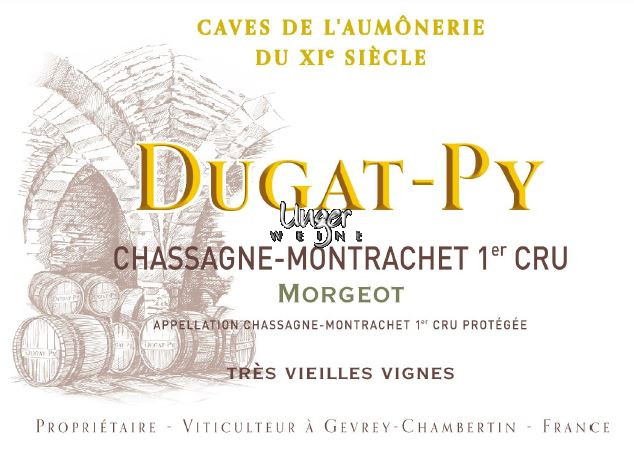 2019 Chassagne Montrachet Les Morgeots 1er Cru Tres Vieilles Vignes Dugat Py Cote d´Or