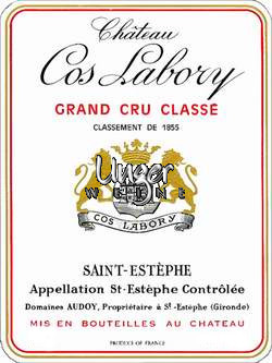 1995 Chateau Cos Labory Saint Estephe
