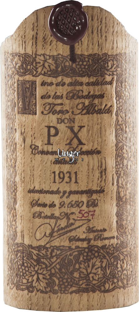 1931 Don Px Convento Seleccion Toro Albala DO Montilla Moriles