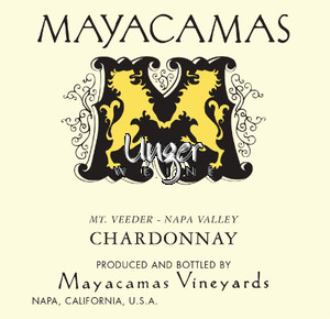 2019 Chardonnay Mount Veeder Mayacamas Napa Valley