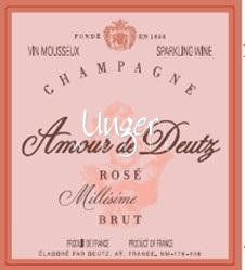 2013 Champagner Amour de Deutz Rose Deutz Champagne