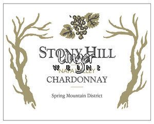 2012 Chardonnay Stony Hill Napa Valley