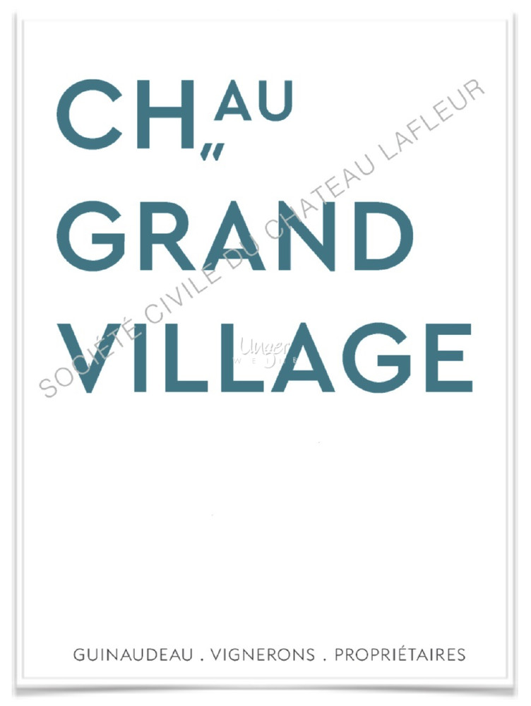 Chateau Grand Village - Chateau Grand Village Blanc 2021