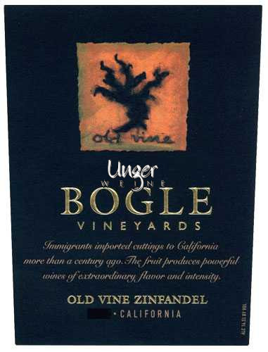 2017 Old Vine Zinfandel Bogle Kalifornien