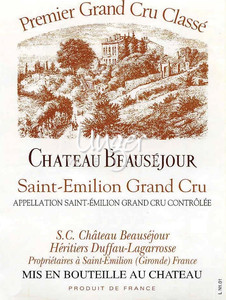 2022 Chateau Beausejour Duffau-Lagarrosse Saint Emilion