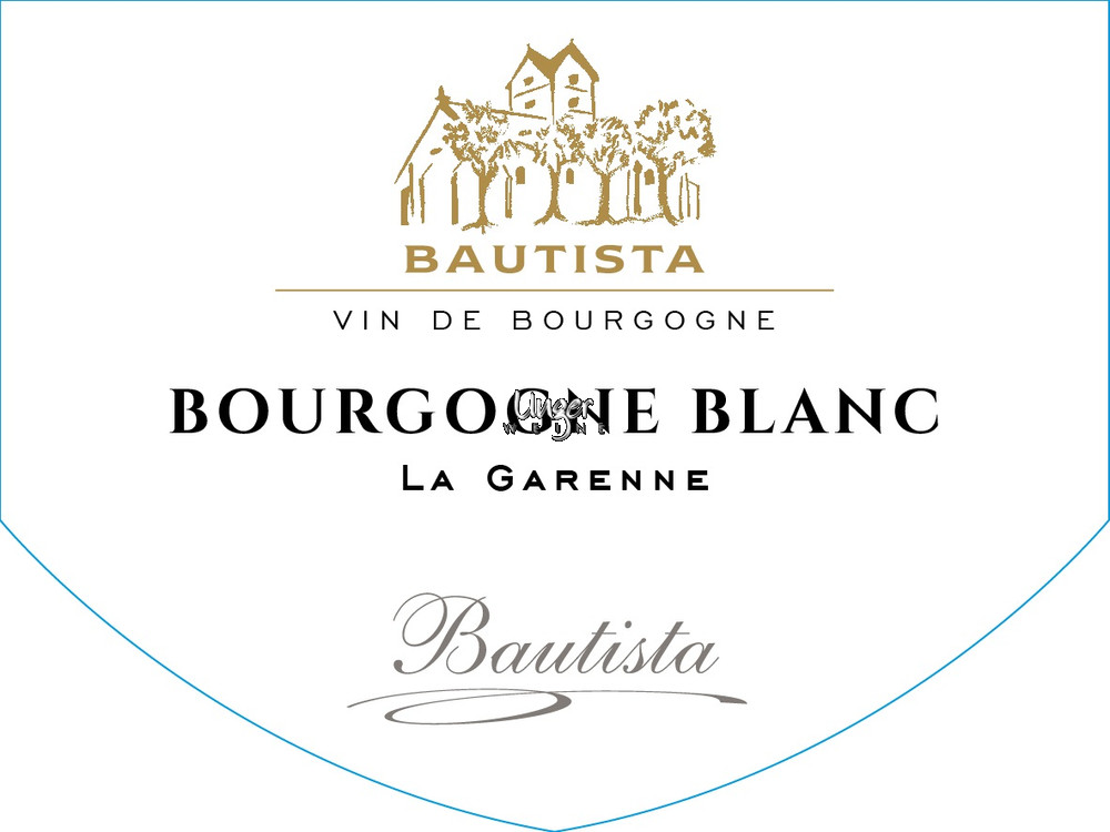 2021 Bourgogne Blanc La Garenne Domaine Tupinier-Bautista Cote Chalonnaise