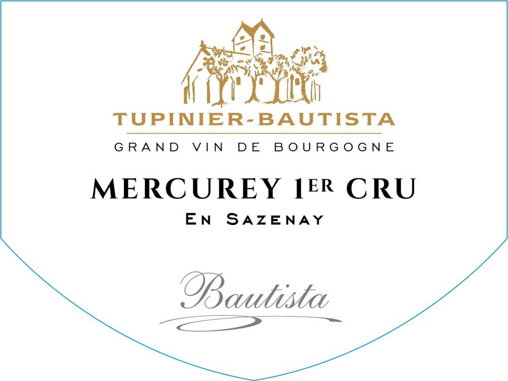 ⁨Domaine Tupinier-Bautista - Mercurey En Sazenay 1er Cru Rouge 2021⁩ ⁨1,5 L⁩