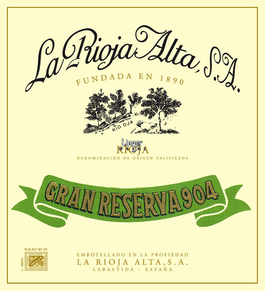 2009 Gran Reserva 904 La Rioja Alta Rioja