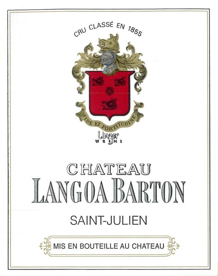 2019 Chateau Langoa Barton Saint Julien