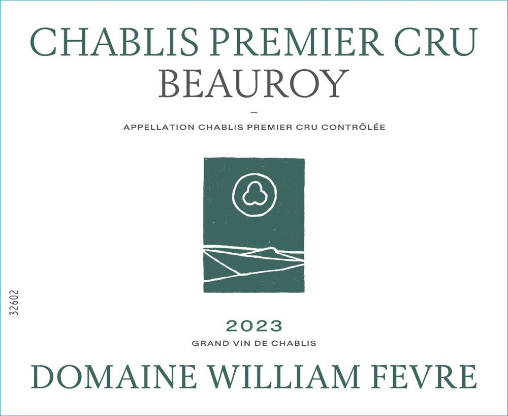 Domaine William Fevre - Chablis Beauroy Domaine 1er Cru 2023