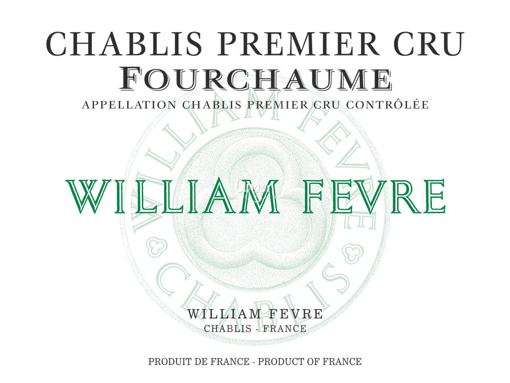 Domaine William Fevre - Chablis Fourchaume 1er Cru 2022