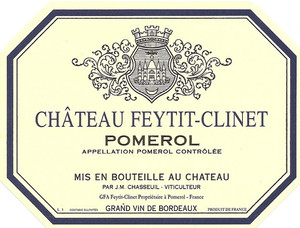 2013 Chateau Feytit Clinet Pomerol