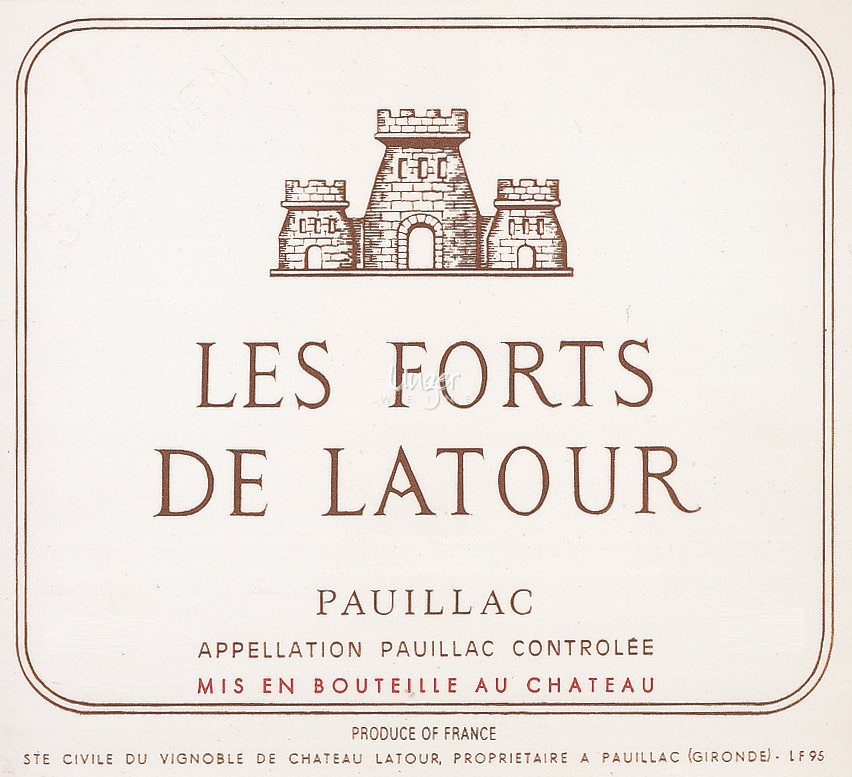 Chateau Latour - Les Forts de Latour 2003