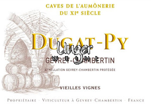 2021 Gevrey Chambertin Vieilles Vignes AC Dugat Py Cote de Nuits