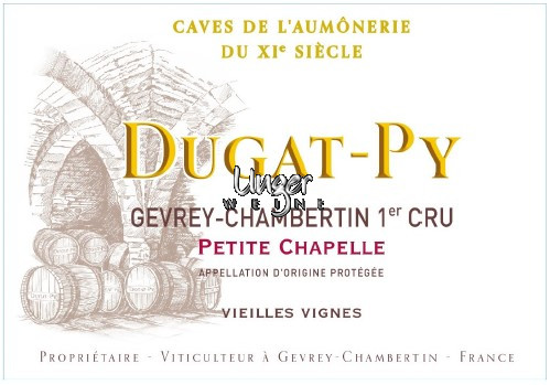 2021 Gevrey Chambertin Petite Chapelle 1er Cru Dugat Py Cote de Nuits