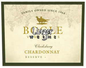 2019 Reserve Chardonnay Clarksburg Bogle Kalifornien