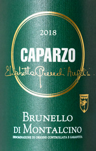 2018 Brunello di Montalcino Tenuta di Caparzo Toskana