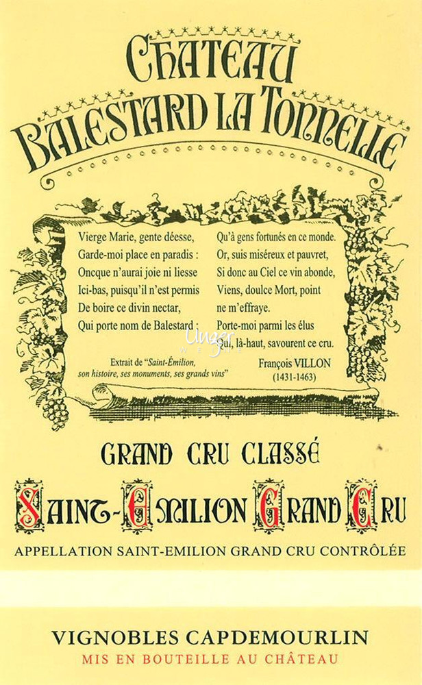 Chateau Balestard La Tonnelle 2000