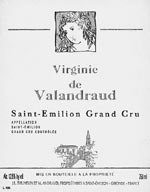 Chateau Valandraud - Virginie de Valandraud 2018