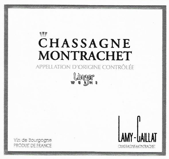 2018 Chassagne-Montrachet Blanc (eine Flasche -pro Kunde) F. Lamy - Caillat Burgund
