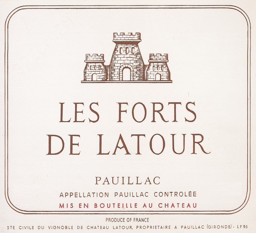 Chateau Latour - Les Forts de Latour 2011 0,75 L