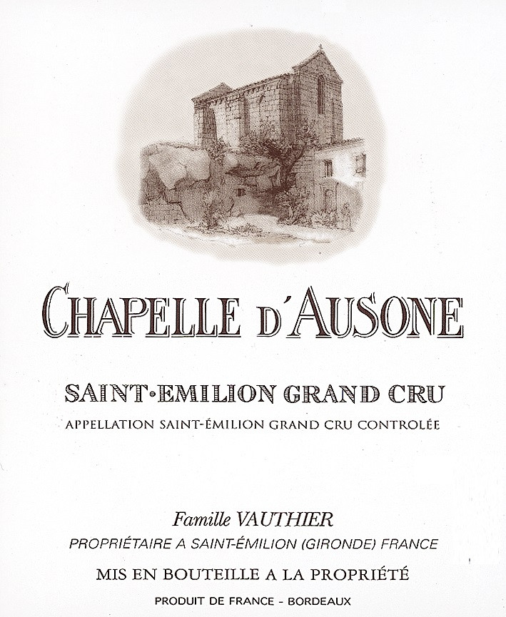 Chateau Ausone - Chapelle d´Ausone 2016