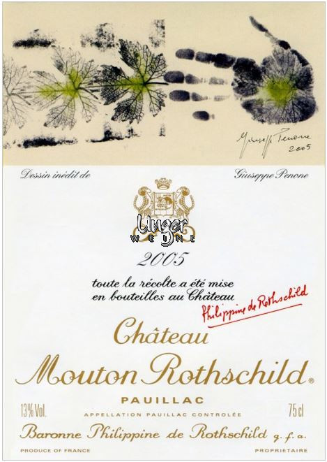 2005 Chateau Mouton Rothschild Pauillac