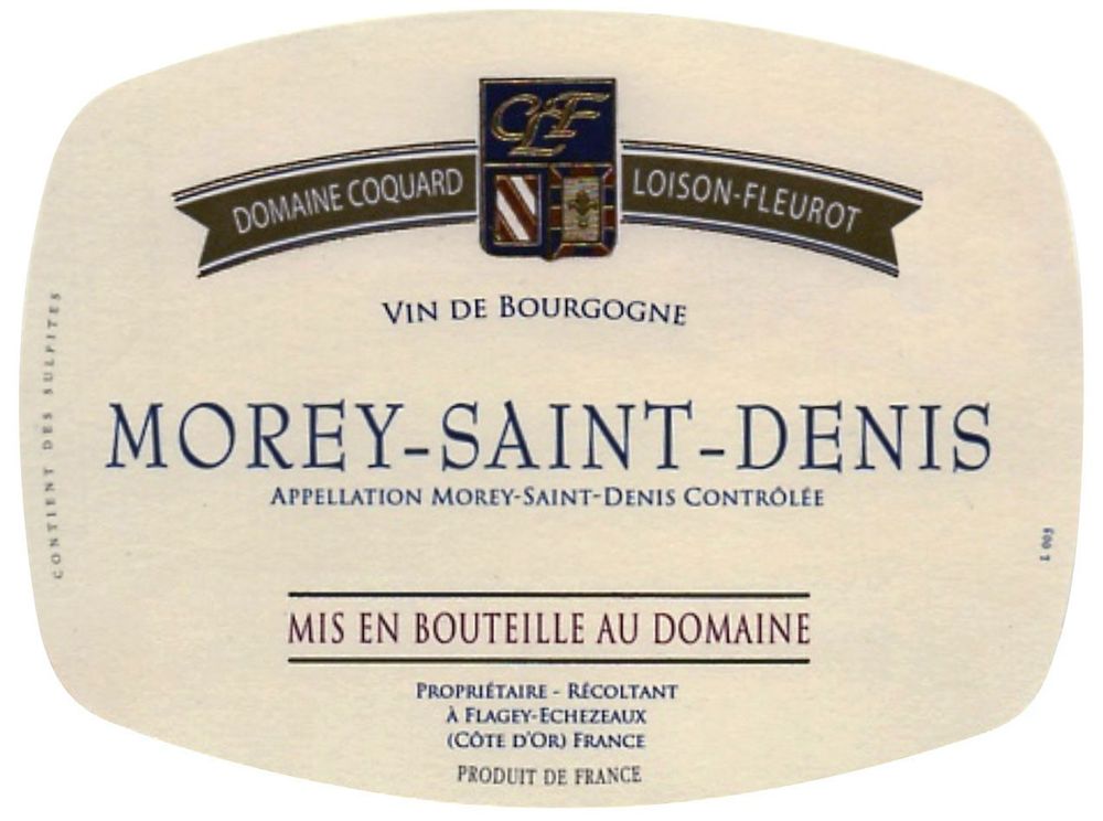 Coquard Loison Fleurot - Morey Saint Denis AC 2017