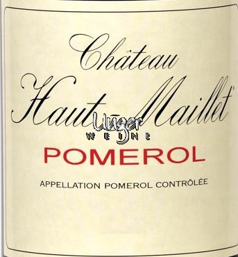 2016 Chateau Haut Maillet Pomerol