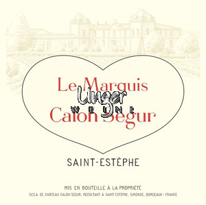2018 Marquis de Calon Chateau Calon Segur Saint Estephe
