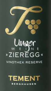 2019 Sauvignon blanc Zieregg Vinothek Reserve Tement, Manfred Südsteiermark