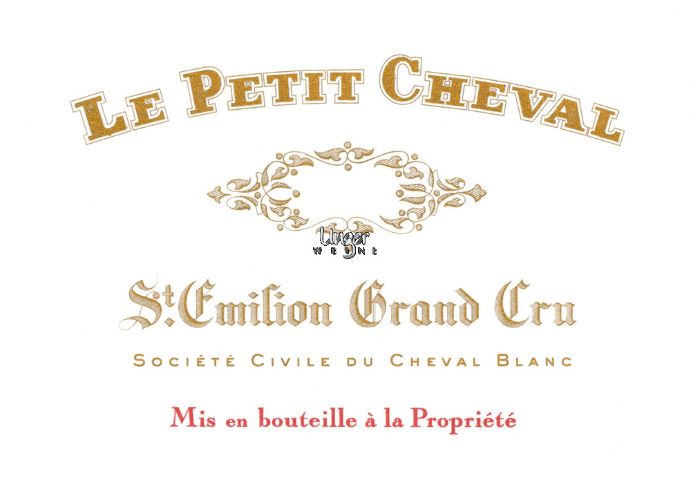 2000 Le Petit Cheval Chateau Cheval Blanc Saint Emilion