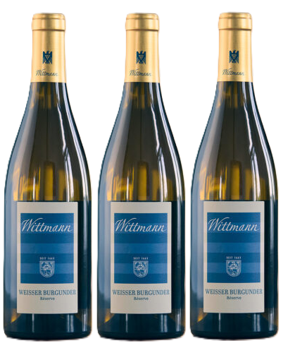 2023 Weisser Burgunder Reserve - Vorteilspaket (3*0,75l) Wittmann Rheinhessen