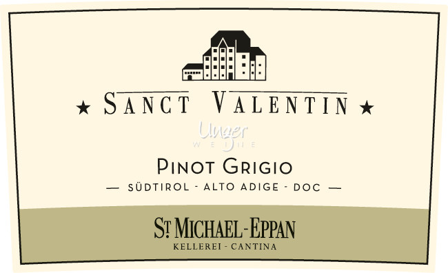 Kellerei St. Michael-Eppan - St. Valentin Pinot Grigio 2019